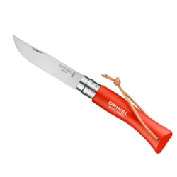 Opinel Nóż Colorama 07 Orange rzemień