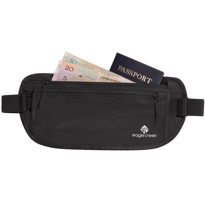 Eagle Creek Silk Undercover Money Belt Black